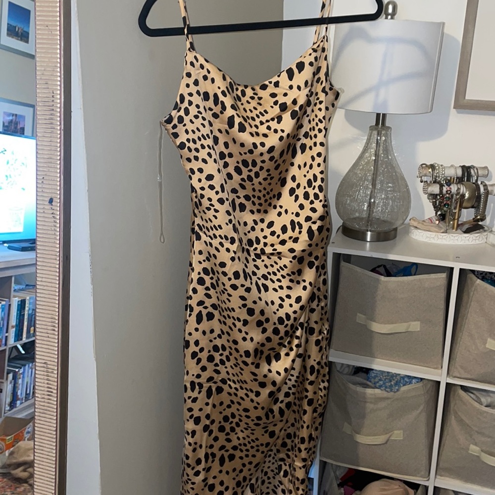 Chettah print dress
